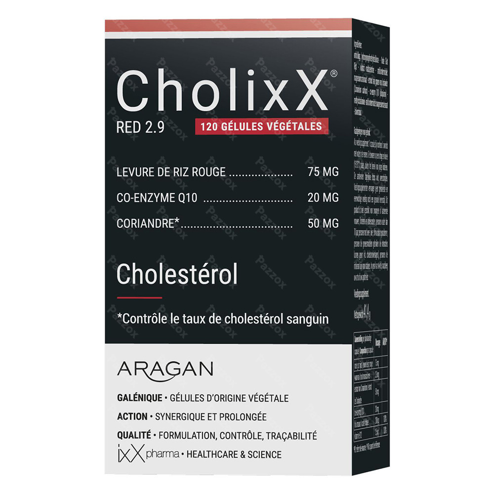 Cholixx Red 2.9 Caps 120