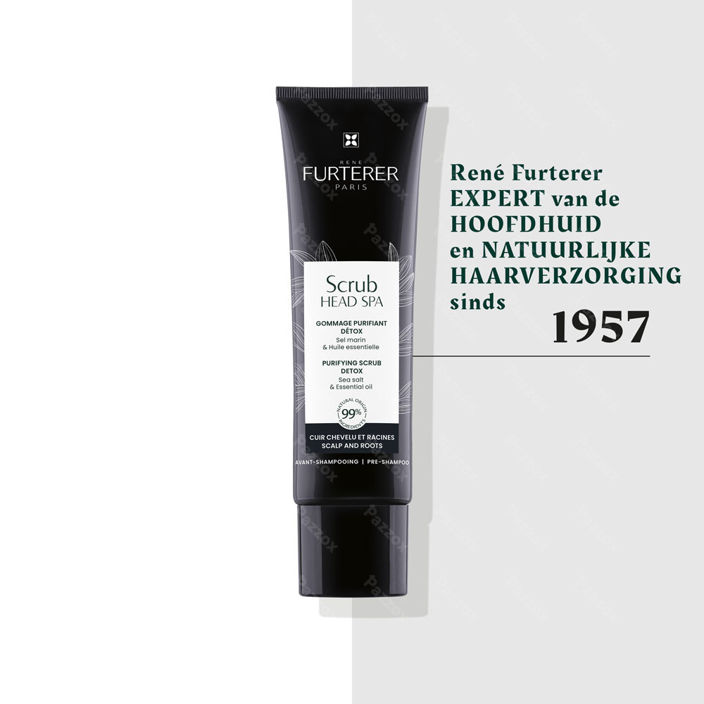 Furterer Head Spa Zuiverende Detox Scrub 150ml
