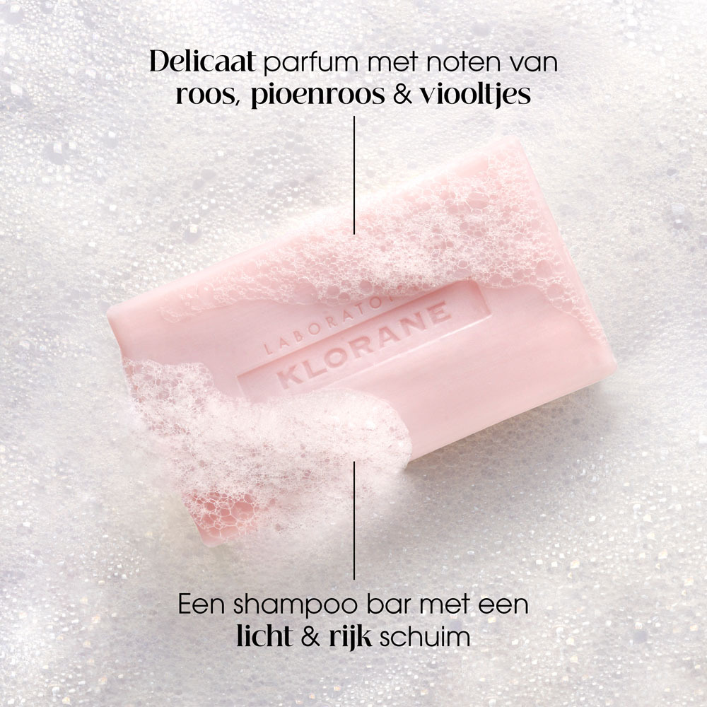 Klorane Capil. Sh Bar Pioenroos 80g