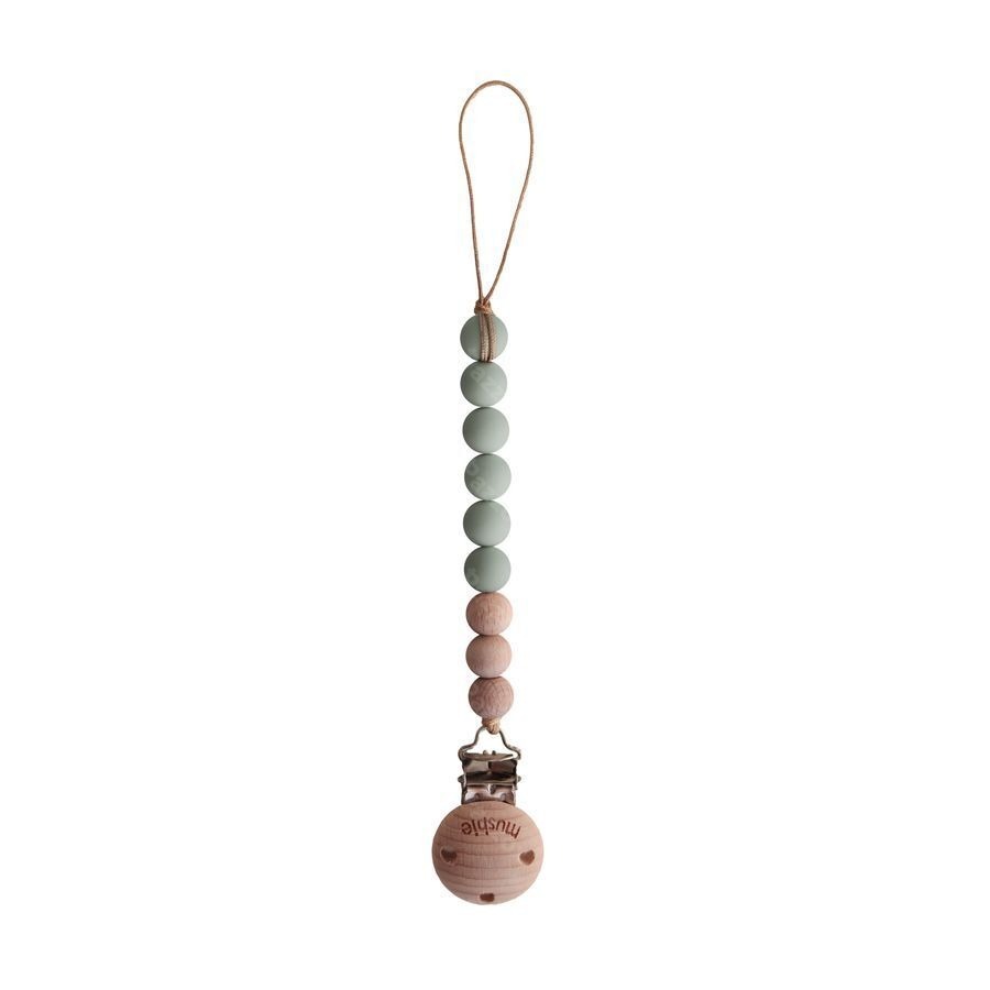 Mushie Attache Tetine Sage
