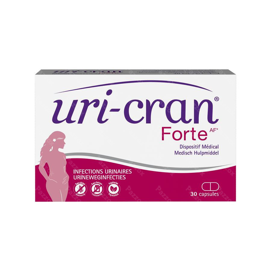 Uri-cran Forte AF Urineweginfecties 30 Capsules