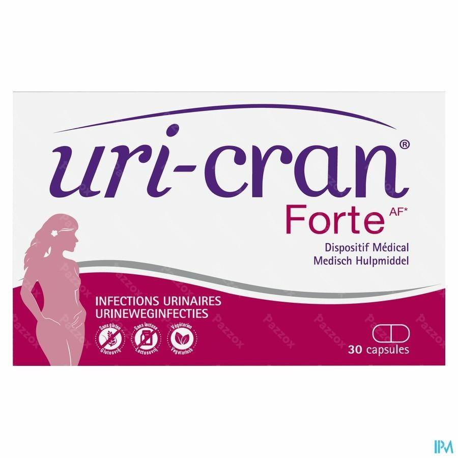 Uri-Cran Forte AF Infections Urinaires 30 Capsules