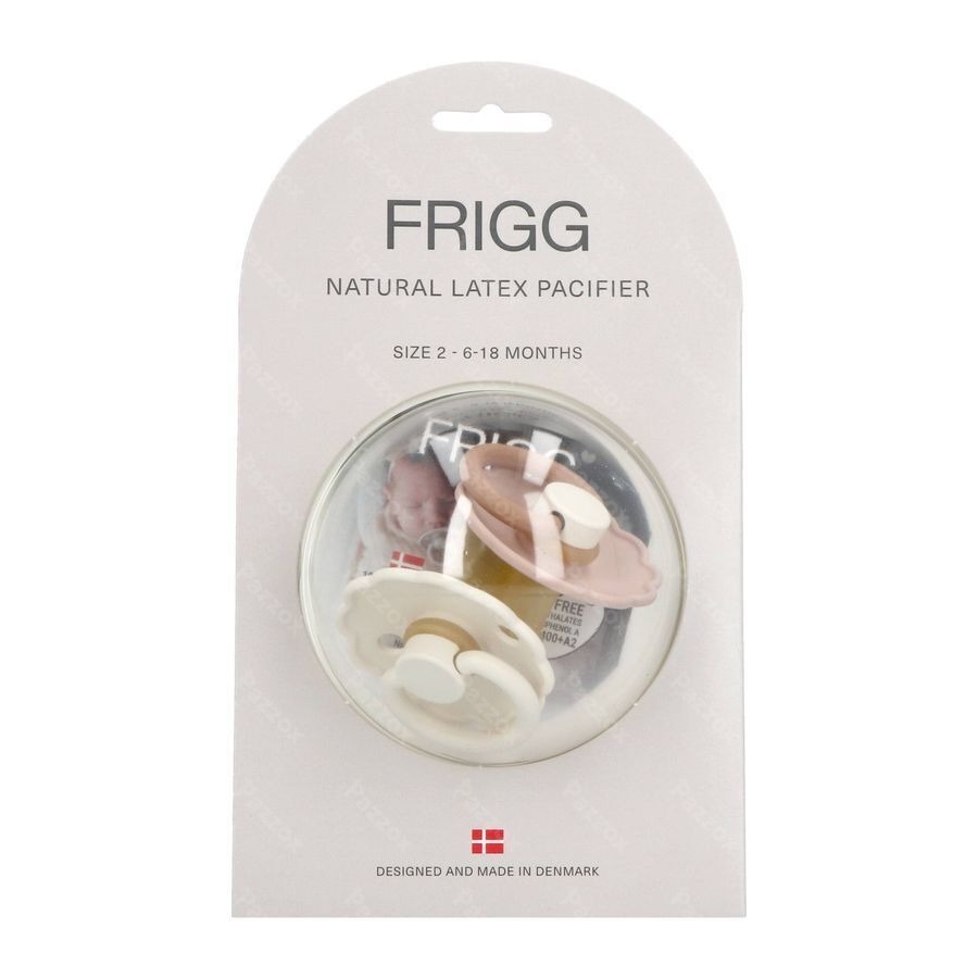 Frigg Daisy Tetines Latex T2 Biscuit/cream 2