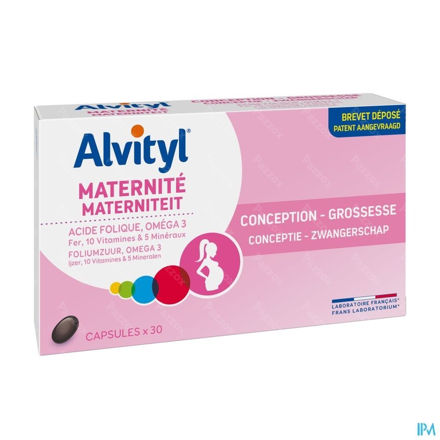 Alvityl Materniteit Conceptie en Zwangerschap 30 Tabletten