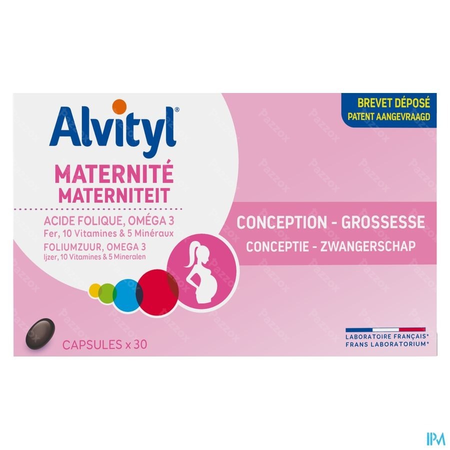 Alvityl Materniteit Conceptie en Zwangerschap 30 Tabletten