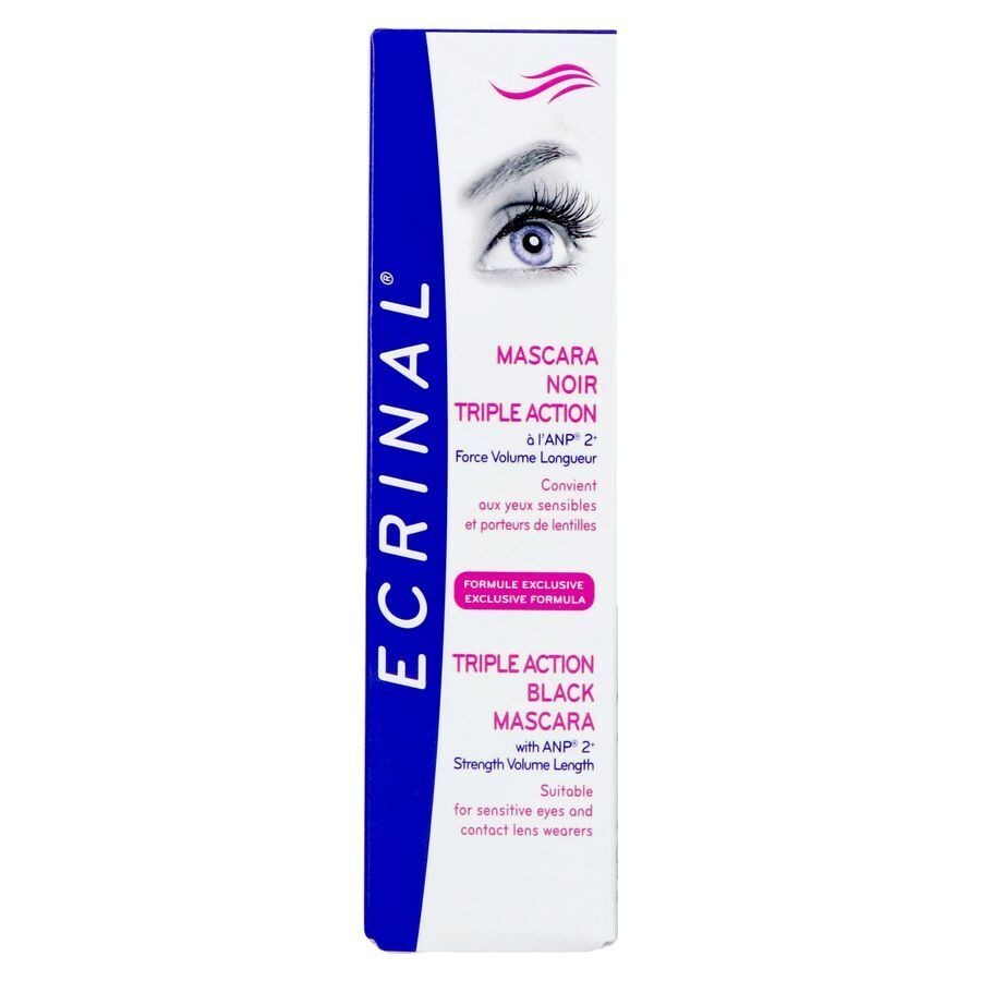 Ecrinal Mascara Noir Triple Action 7,4ml