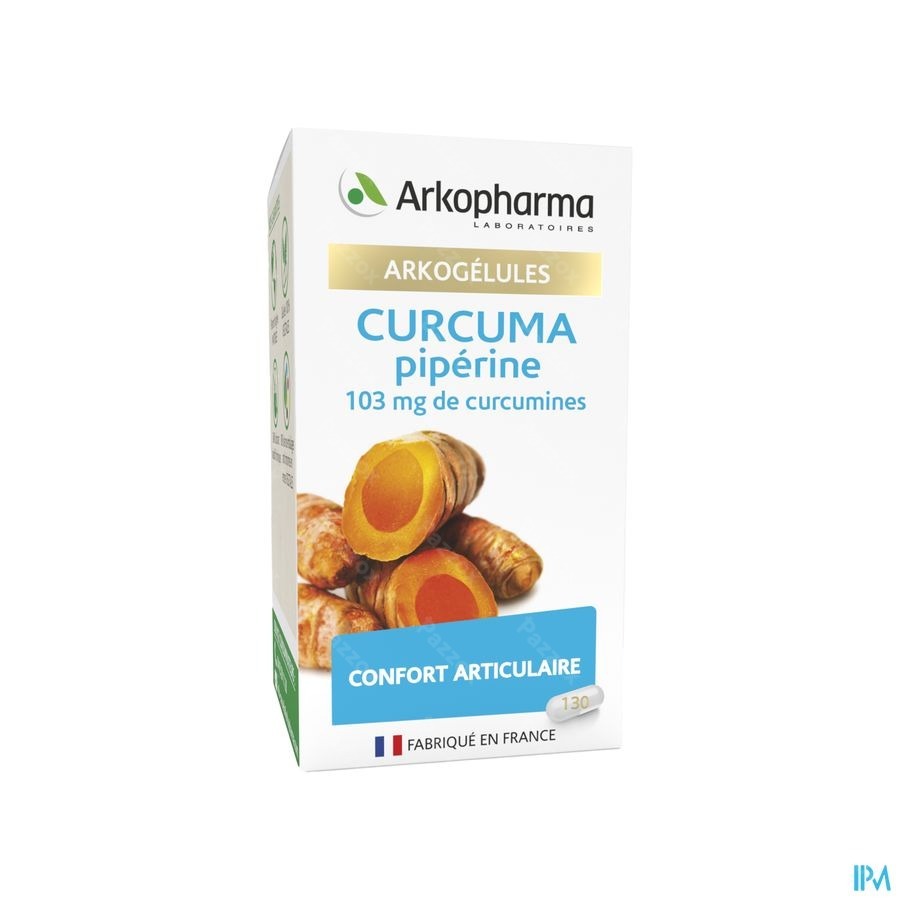 Arkopharma Arkogélules Curcuma Pipérine 130 Gélules