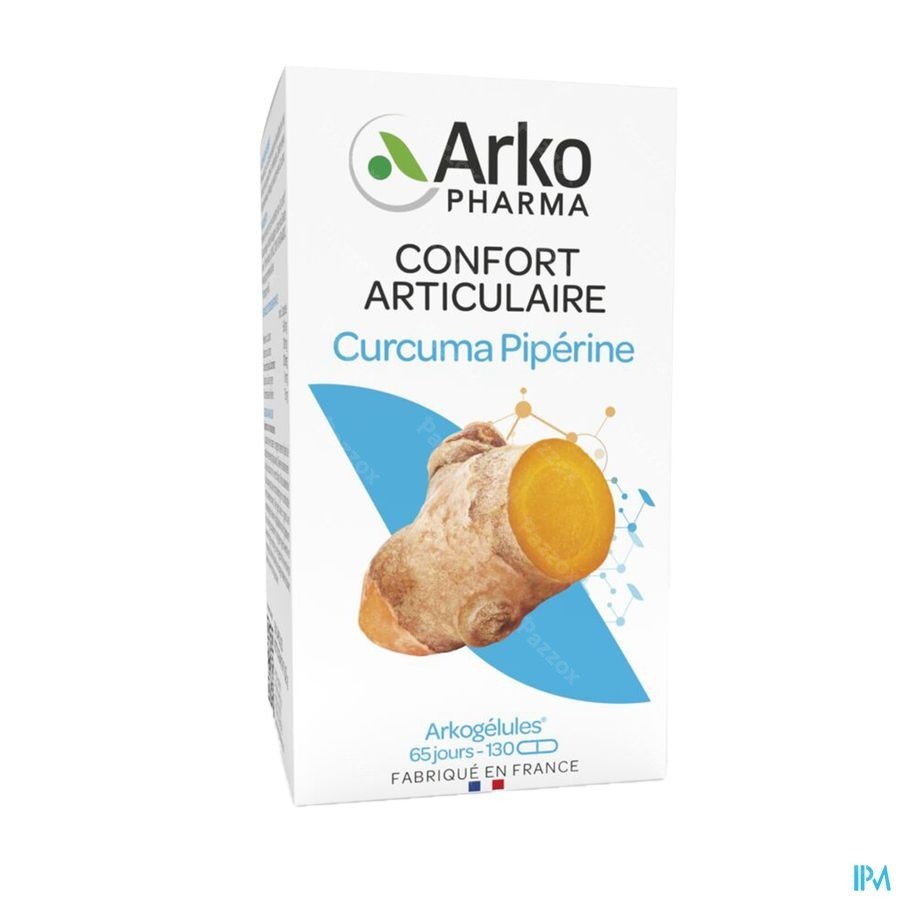 Arkopharma Arkogélules Curcuma Pipérine 130 Gélules