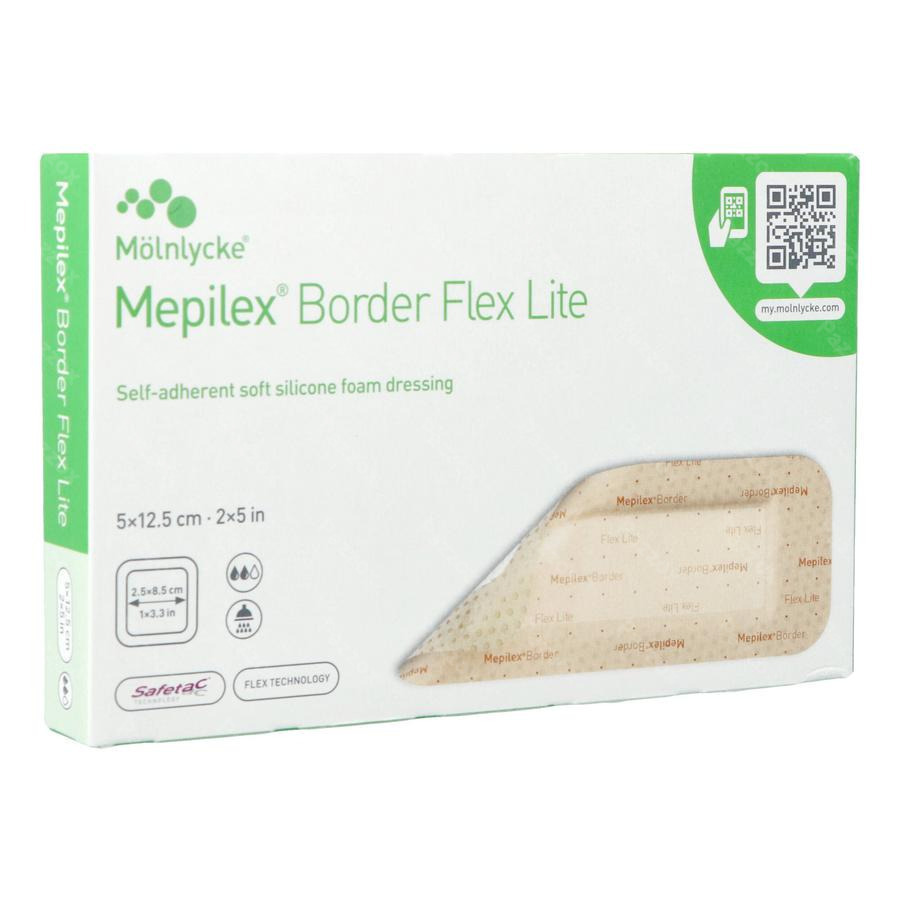 Mepilex Border Flex Lite 5cmx12,5cm 5 581100