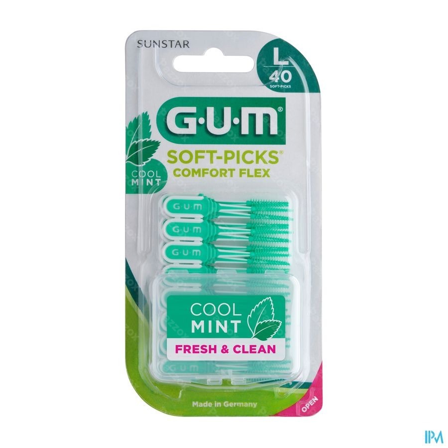 Gum Soft Picks Comfort Large 40 Pièces
