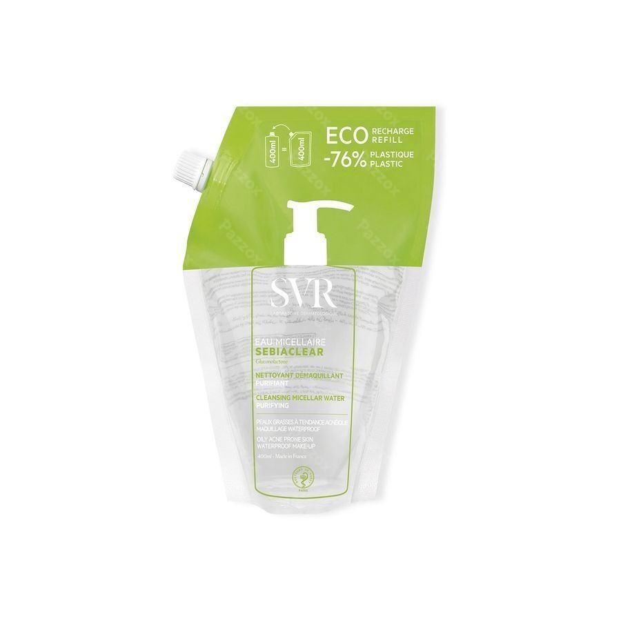SVR Sebiaclear Micellair Water Navulling 400ml
