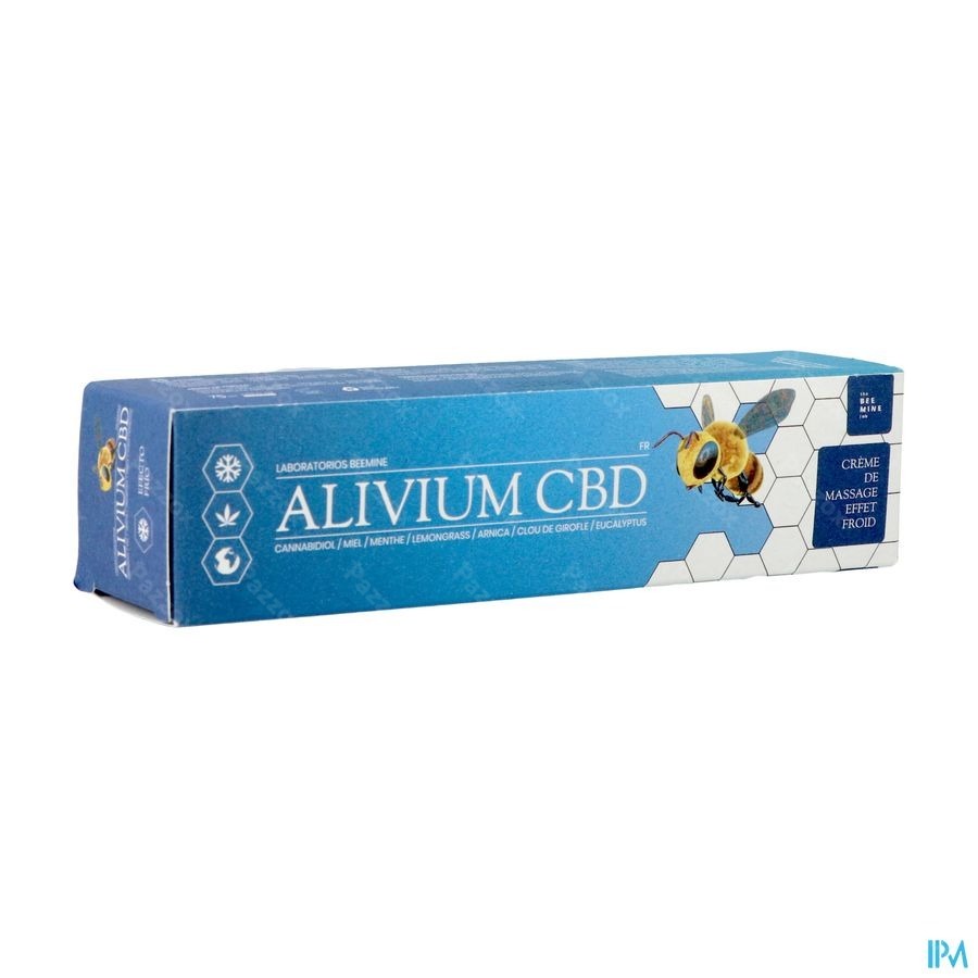 Beemine Lab Alivium Cbd Creme Massage Koud 75ml