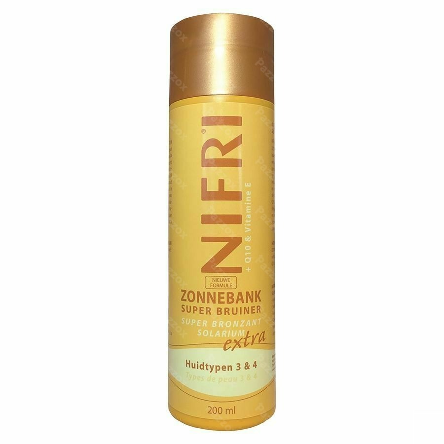 Nifri Super Bronzant Solarion Type Peau 3&4 200ml