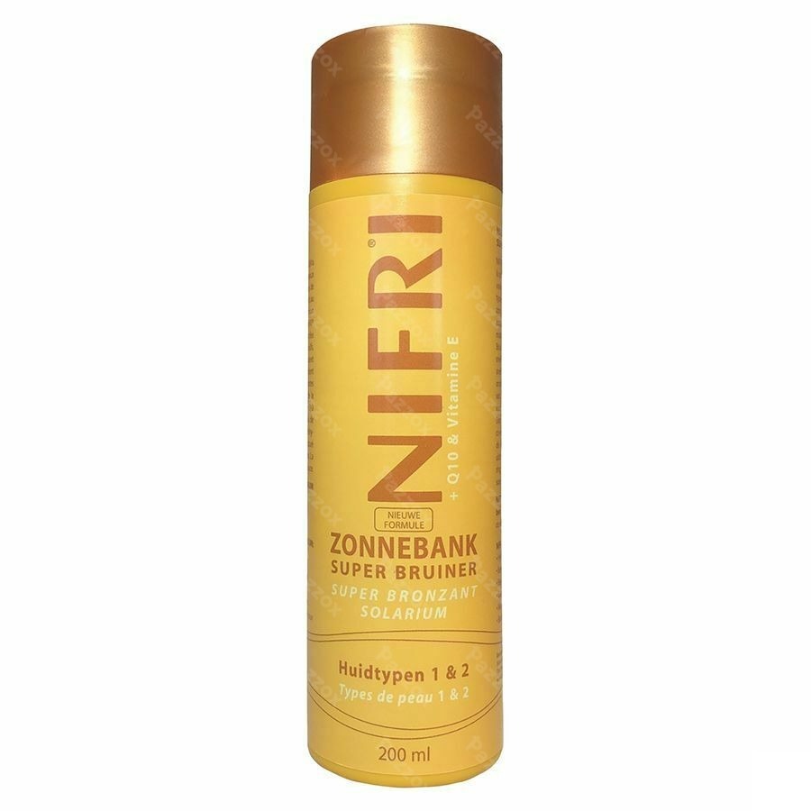 Nifri Zonnebank Super Bruiner Huidtype 1&2 200ml