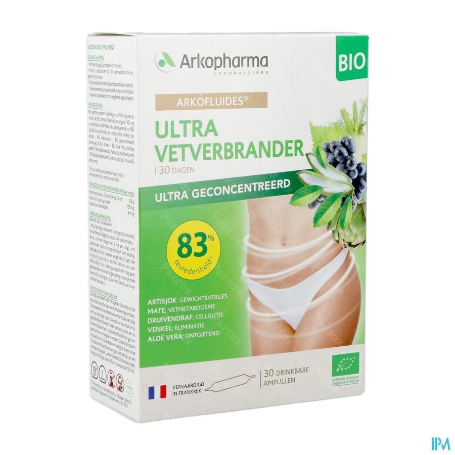 Arkofluides Ultra Vetverbander Bio Amp 30x10ml