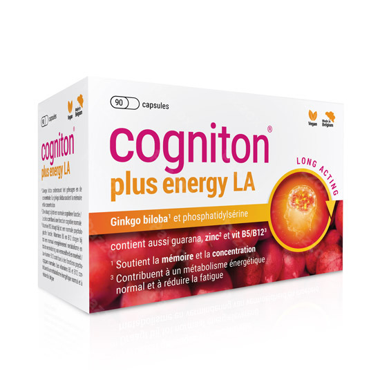 Cogniton Plus Energy LA Memoire et Energy 90 Capsules