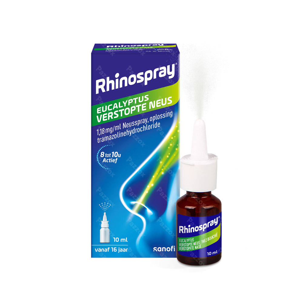 Rhinospray+Eucalyptus Verstopte Neus Neusspray 1,18mg/ml 10ml