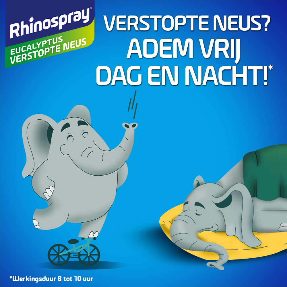 Rhinospray+Eucalyptus Verstopte Neus Neusspray 1,18mg/ml 10ml