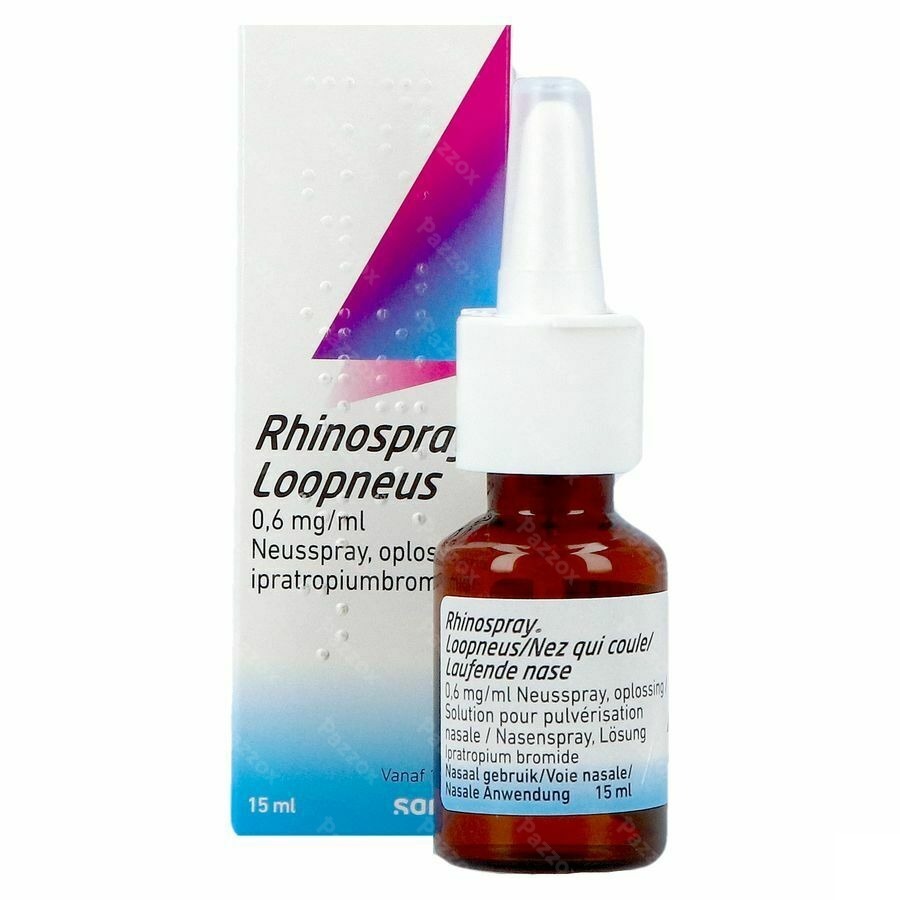 Rhinospray Loopneus 0,6mg/ml Neusspray Oplossing 15ml