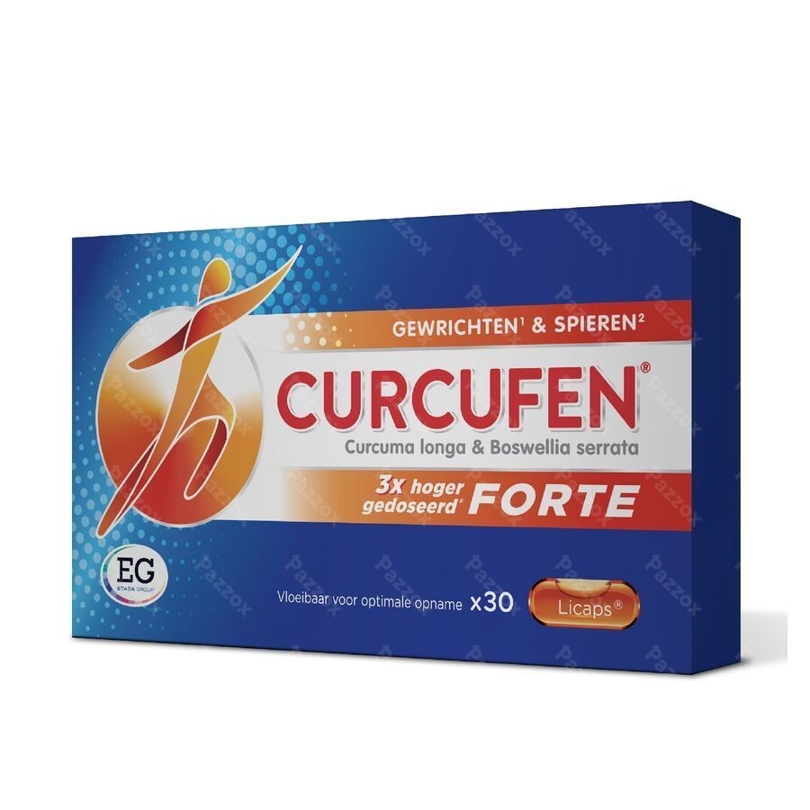 Curcufen Forte Spieren en Gewrichten 30 Capsules
