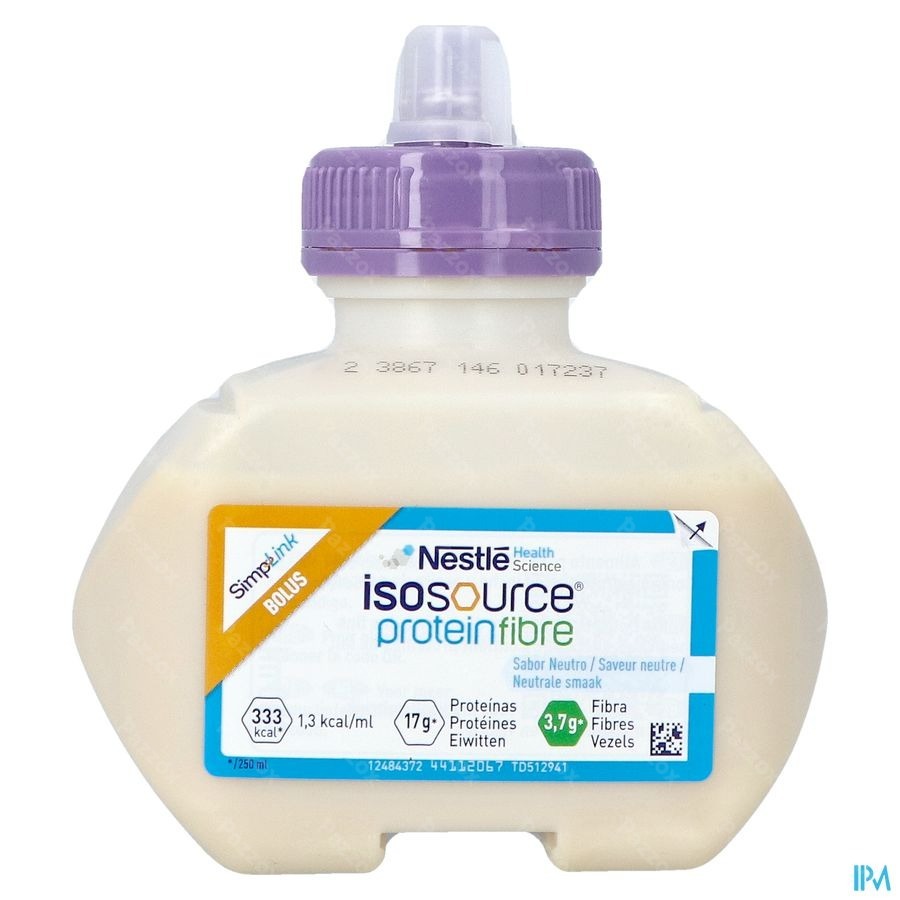 Isosource Protein Fibre Bolus 250ml