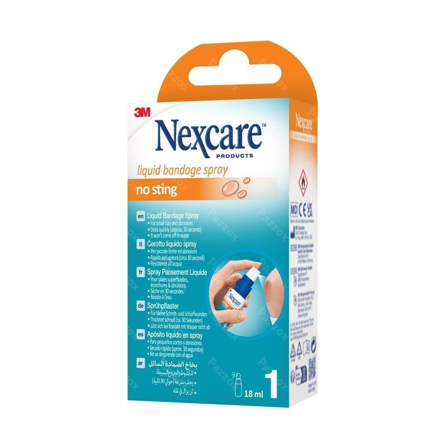 Nexcare Pansement Liquide Spray 18ml Lbs-18