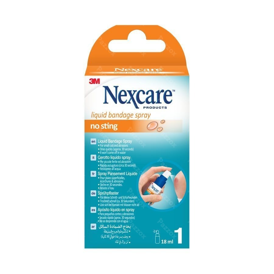 Nexcare Pansement Liquide Spray 18ml Lbs-18