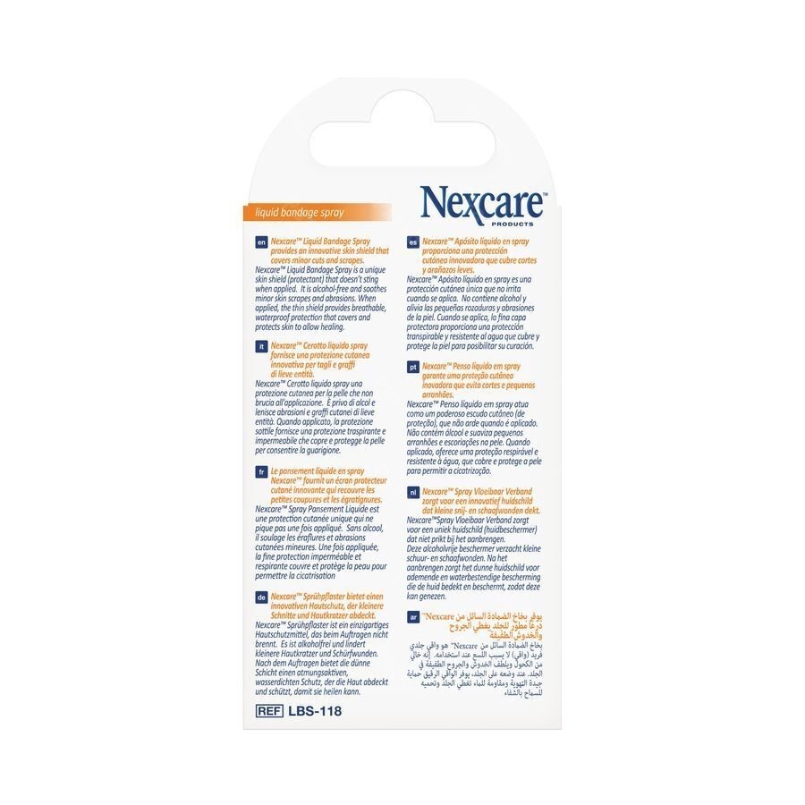 Nexcare Pansement Liquide Spray 18ml Lbs-18