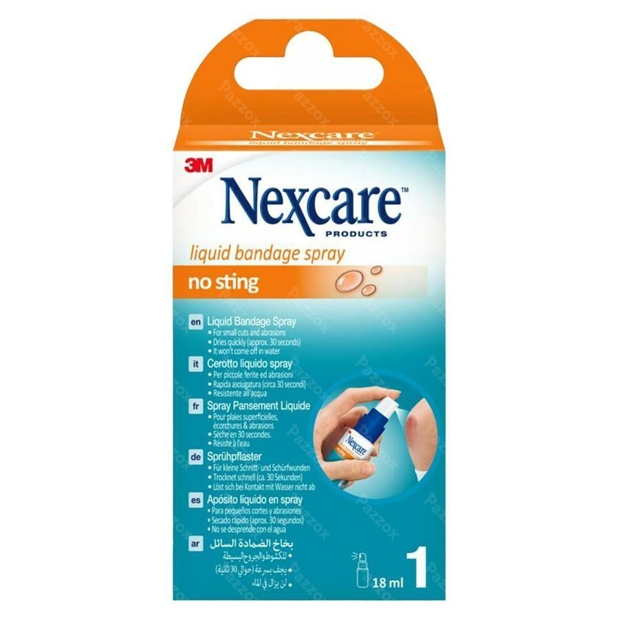 Nexcare Pansement Liquide Spray 18ml Lbs-18