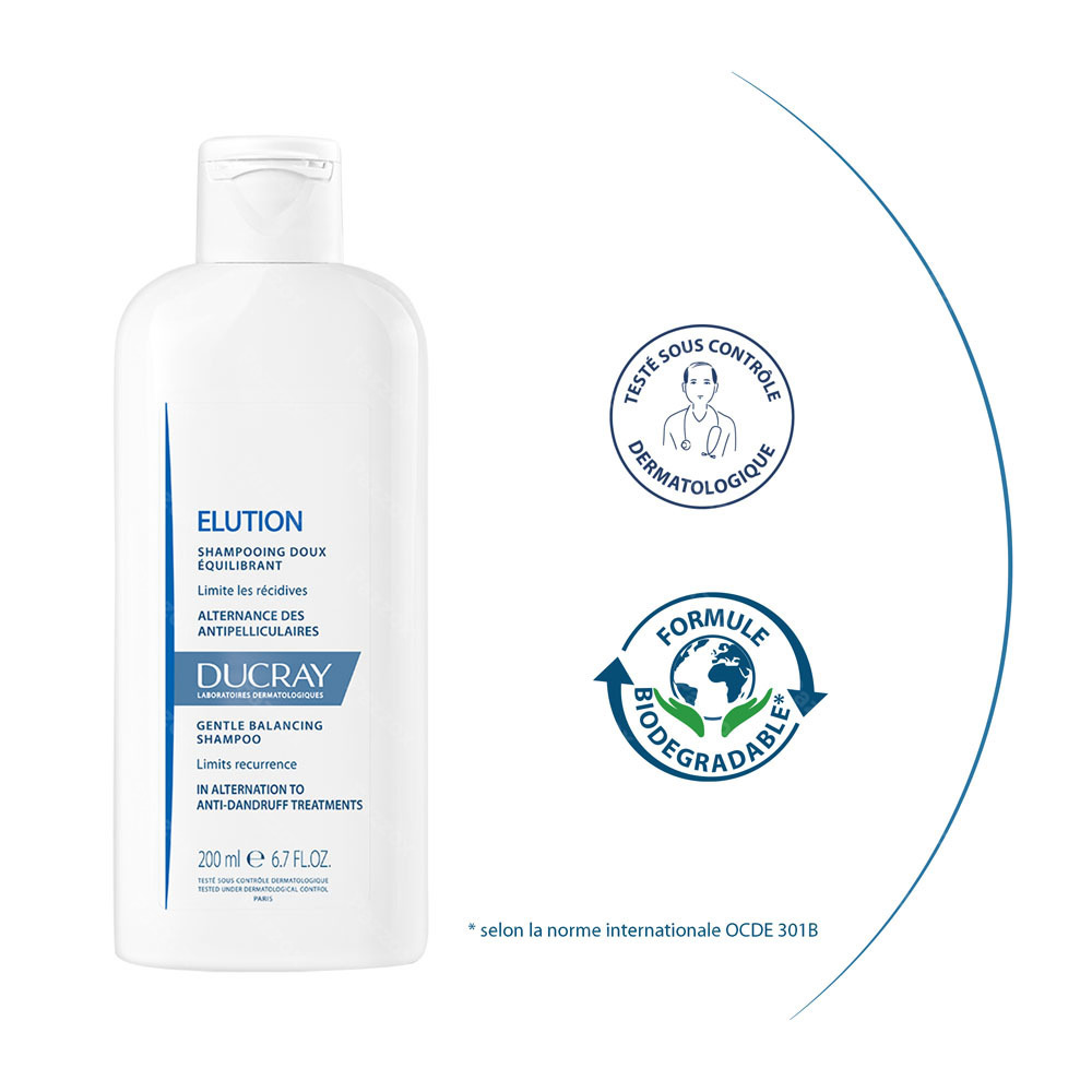 Ducray Elution Sh Doux Equilibrant 200ml Nf
