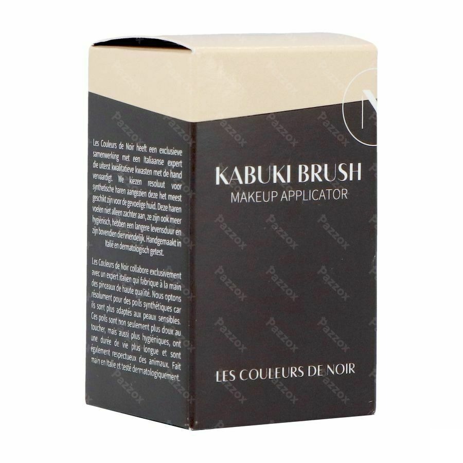 Couleurs De Noir Pinceau 13 Kabuki Poudre