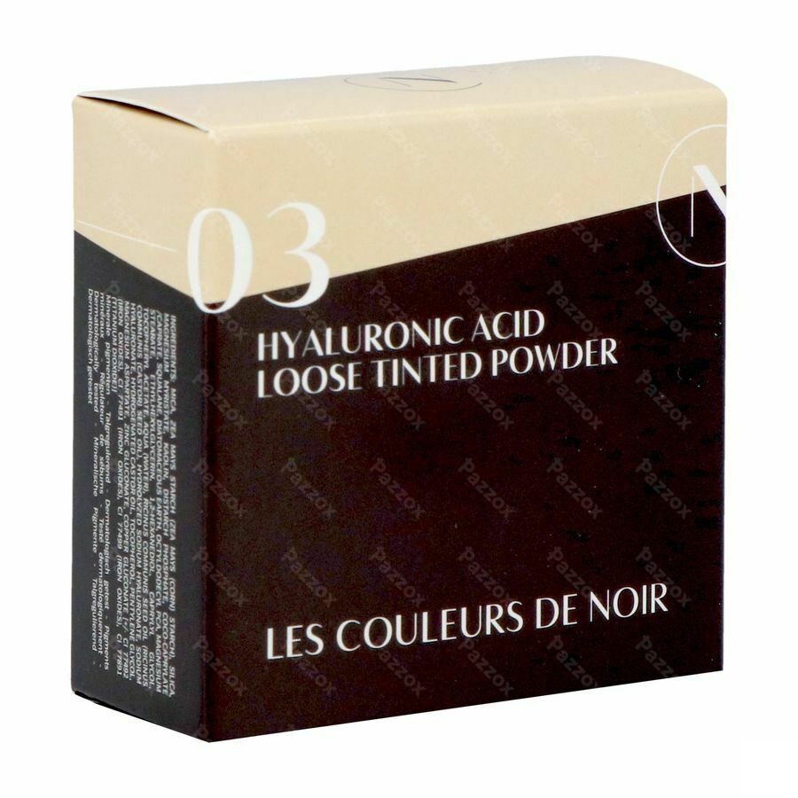 Les Couleur De Noir Foundation Losse Poeder 03