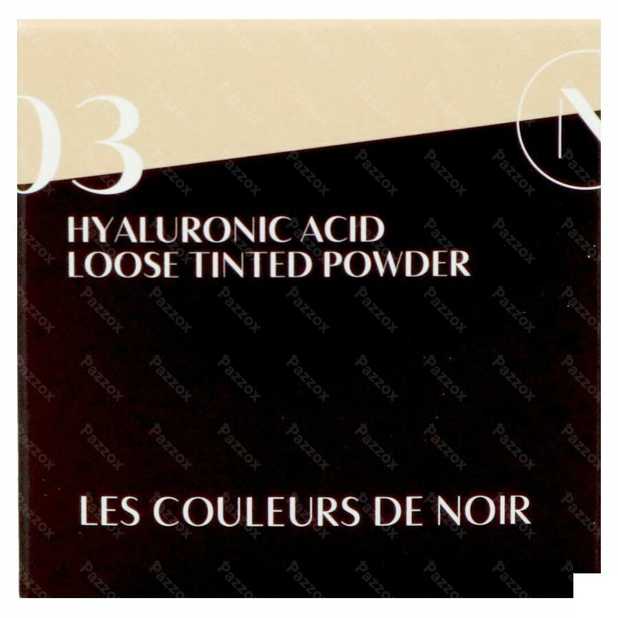 Les Couleur De Noir Foundation Losse Poeder 03