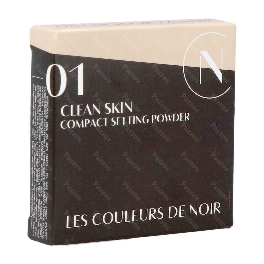 Les Couleurs De Noir Soft Touch Fixatiepoeder 01