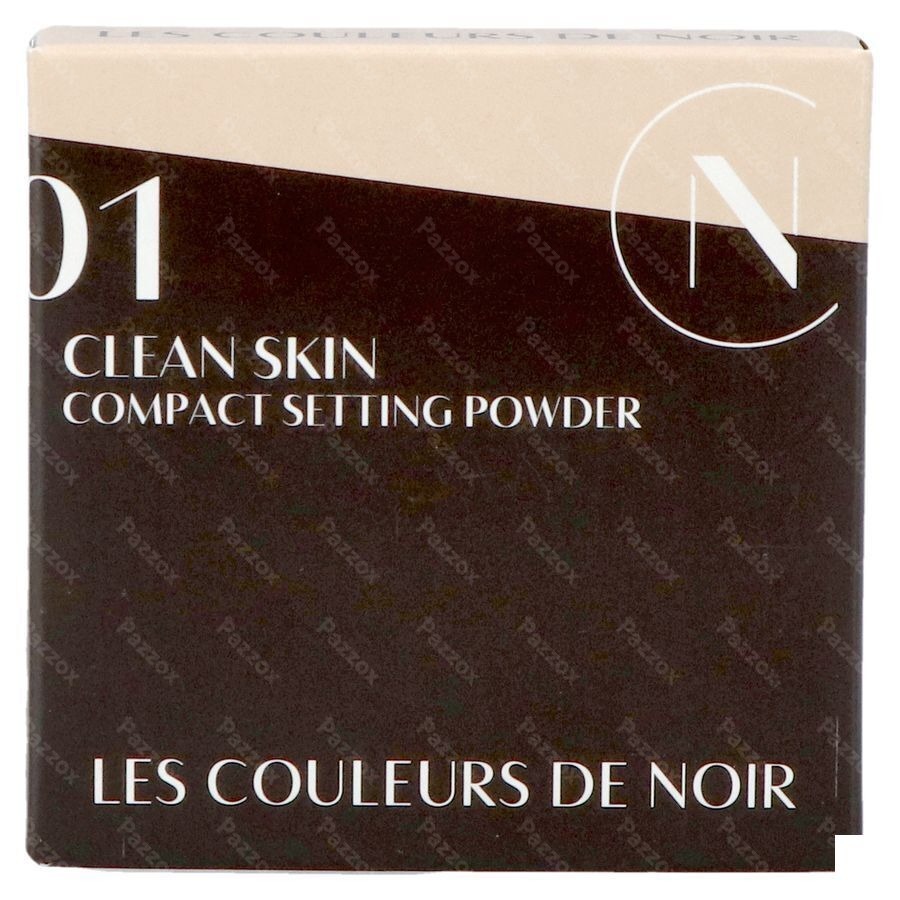 Les Couleurs De Noir Soft Touch Fixatiepoeder 01
