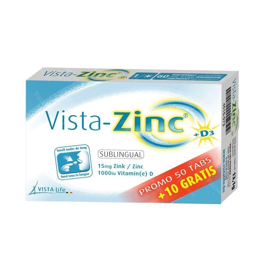 Vista Zinc Comp Fondant 50 + 10 Gratis