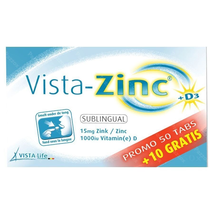 Vista Zinc Comp Fondant 50 + 10 Gratis