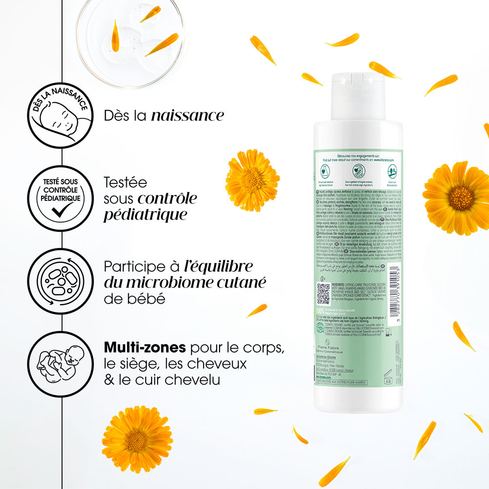 Klorane Bb Huile Multi-usages Bio 200ml