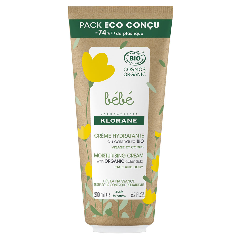 Klorane Bb Hydraterende Creme Bio 200ml