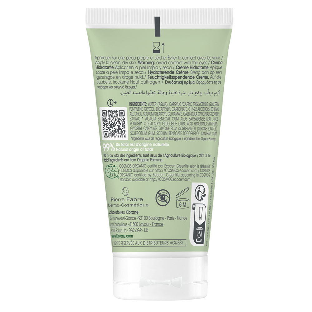 Klorane Bb Creme Hydratante Bio 50ml