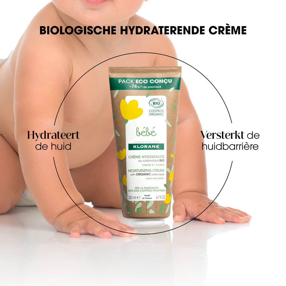 Klorane Bb Hydraterende Creme Bio 50ml