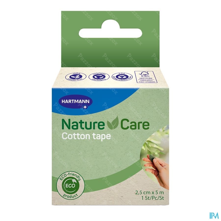 Nature Care Bande Sparadrap Cott.2,5cmx5m Rouleau1