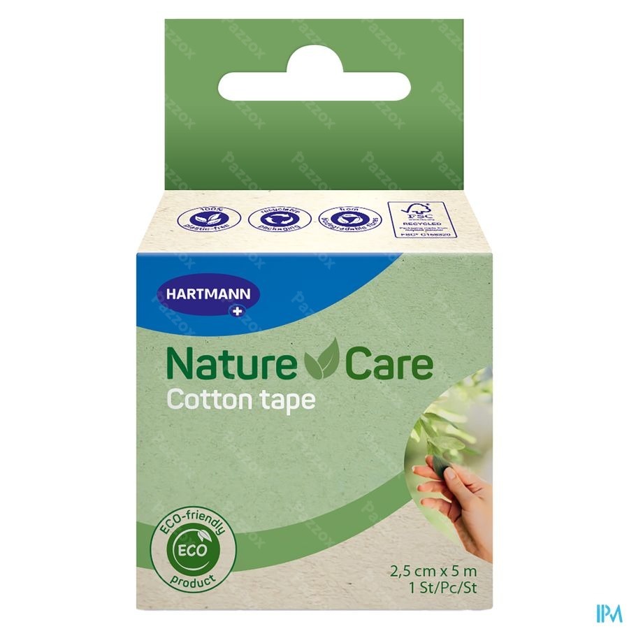 Nature Care Bande Sparadrap Cott.2,5cmx5m Rouleau1