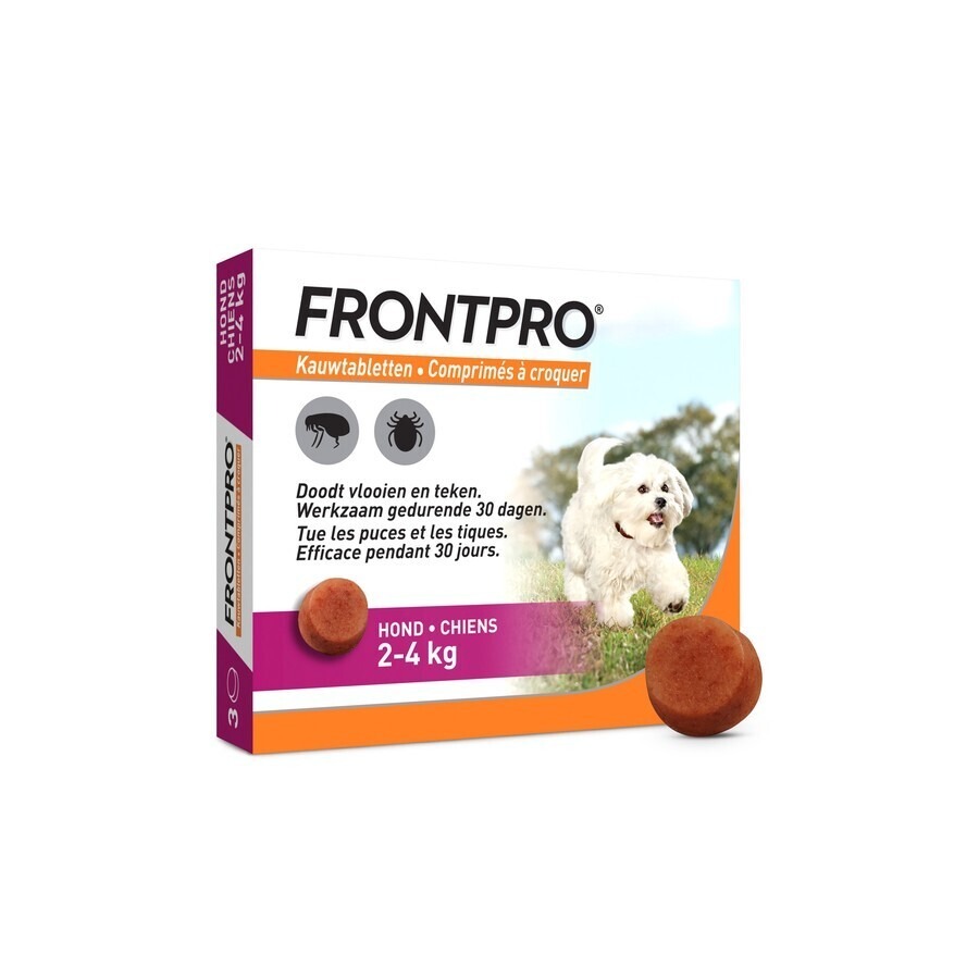 Frontpro 11mg >2-4kg Chien Comp Croq 3