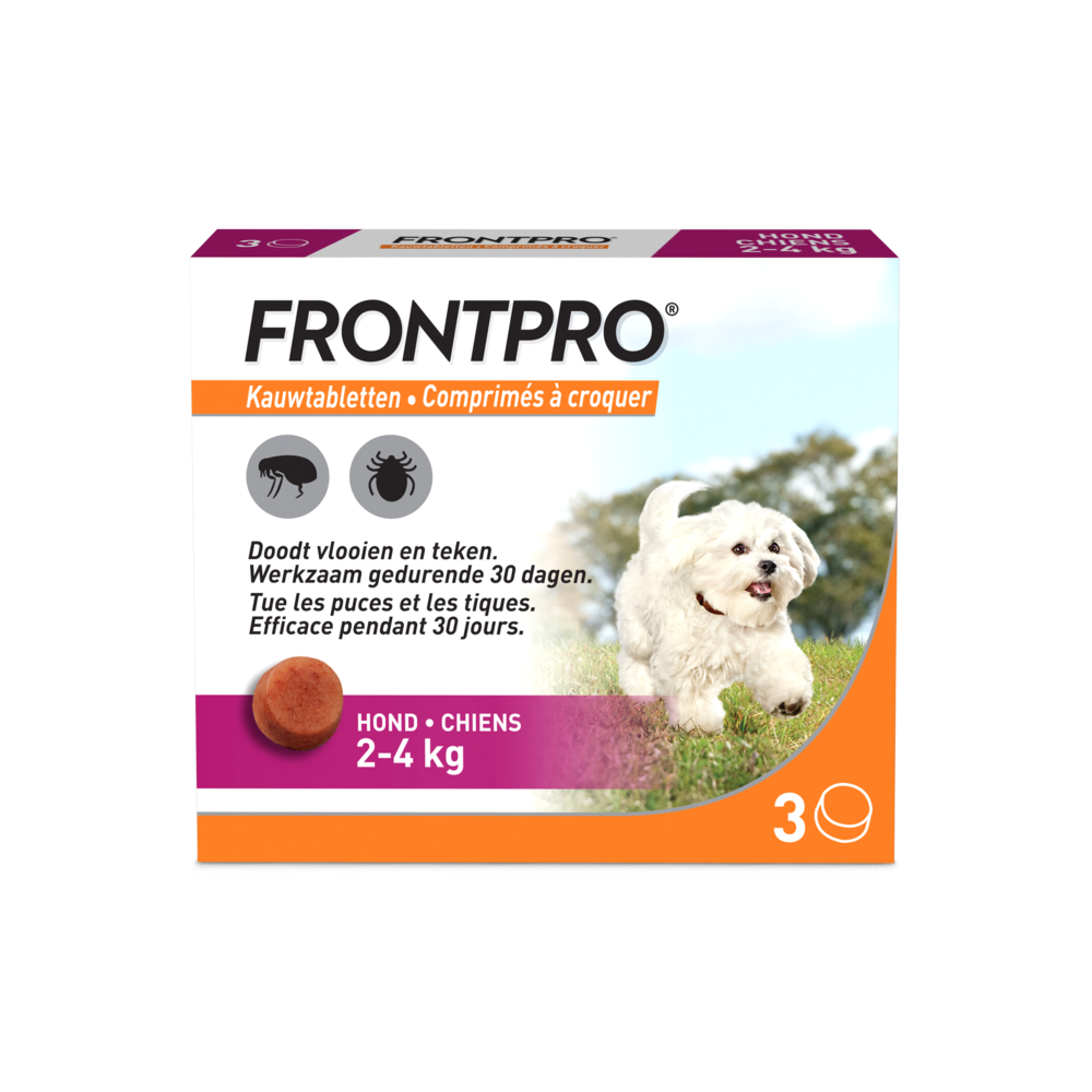 Frontpro 11mg >2-4kg Chien Comp Croq 3