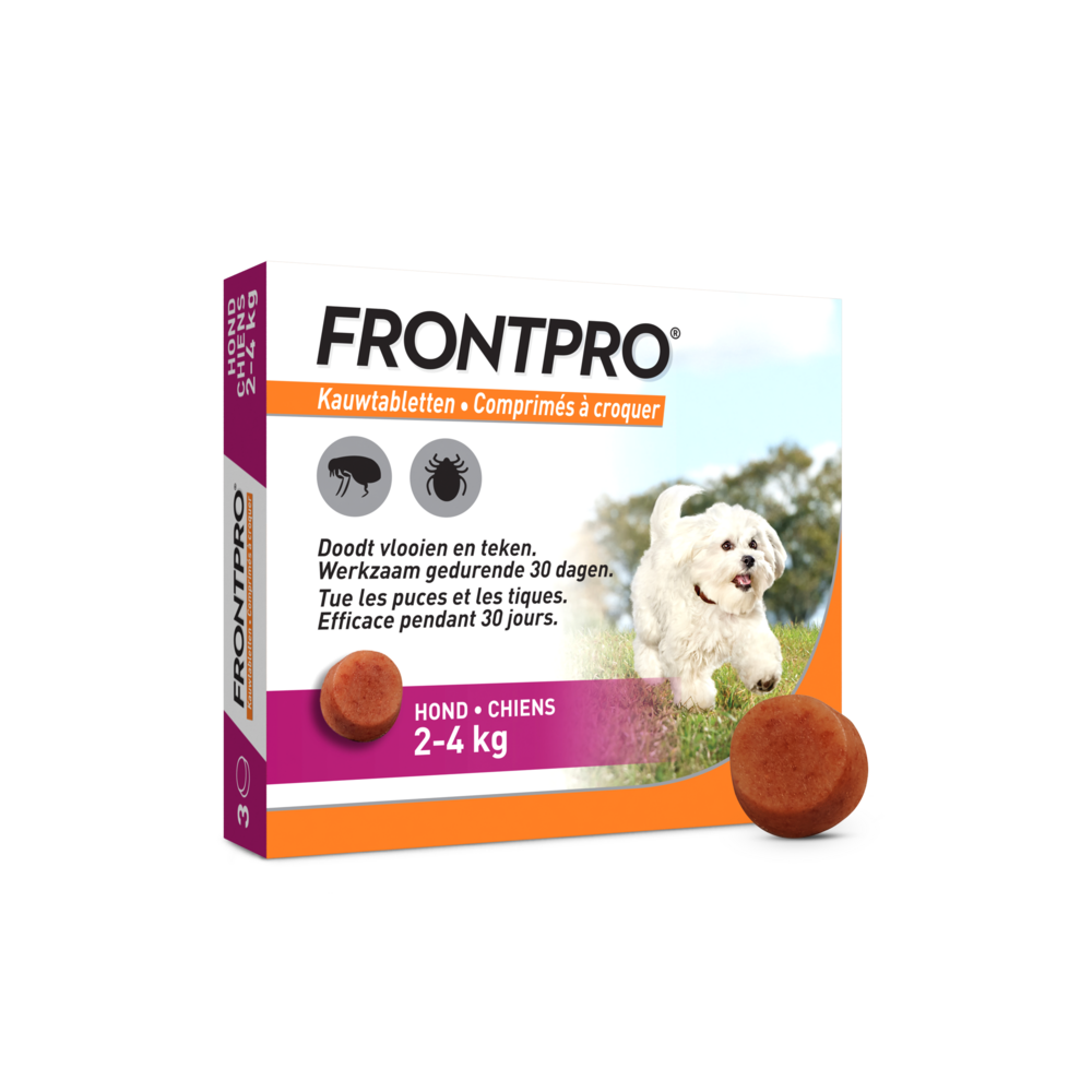 Frontpro 11mg >2-4kg Chien Comp Croq 3