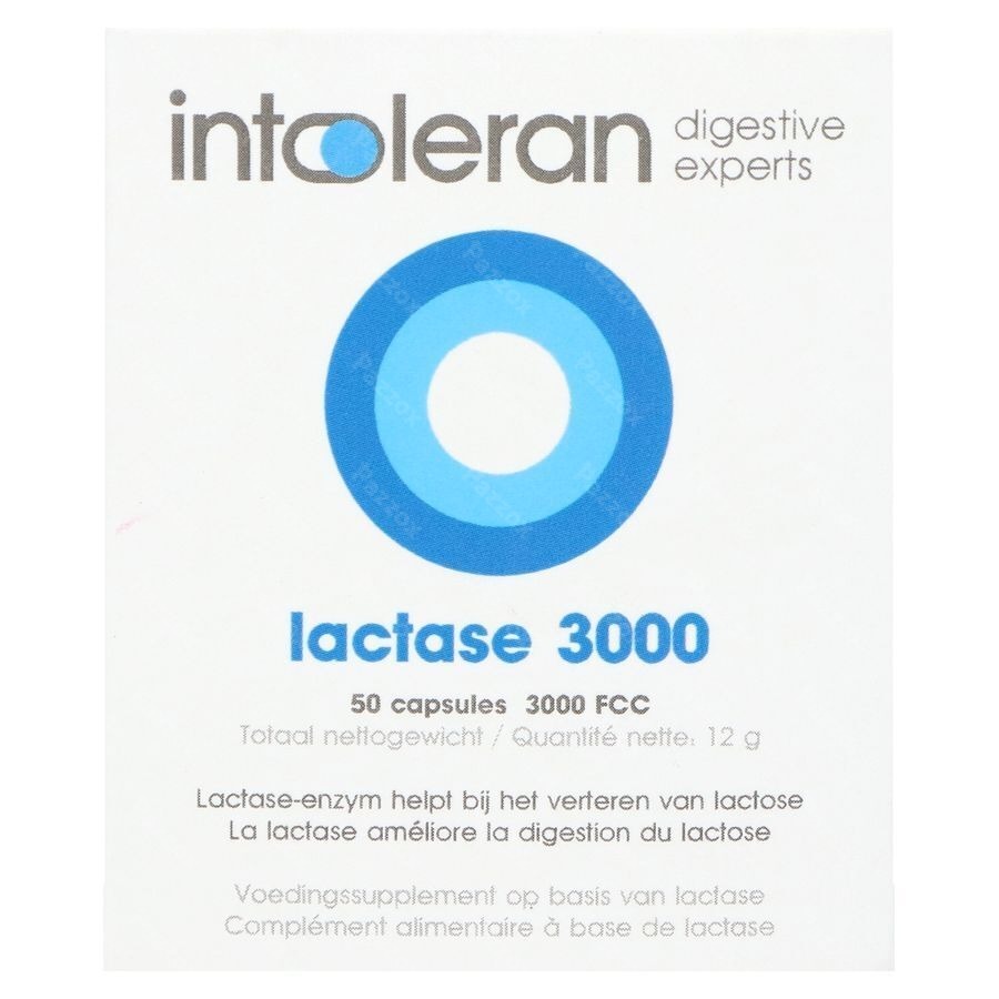 Intoleran Lactase 3000 Capsules 50