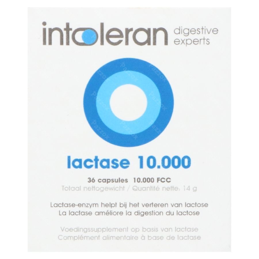 Intoleran Lactase 10 000 Fcc Caps 36