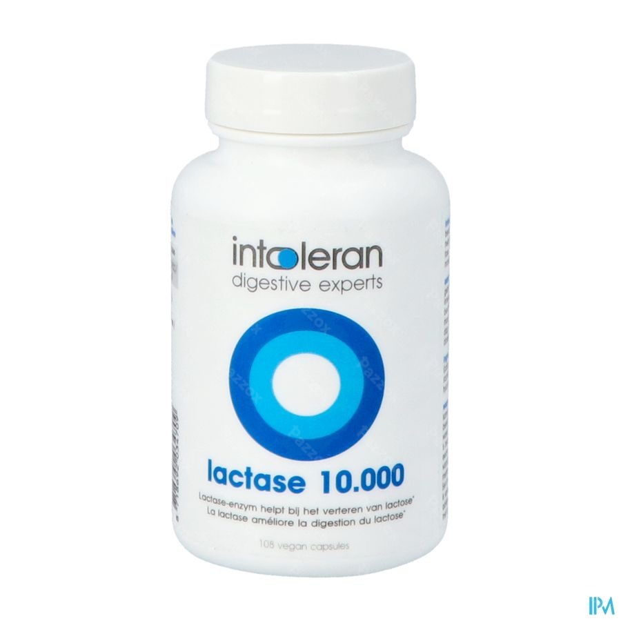 Intoleran Lactase 10 000 Fcc 108 Capsules