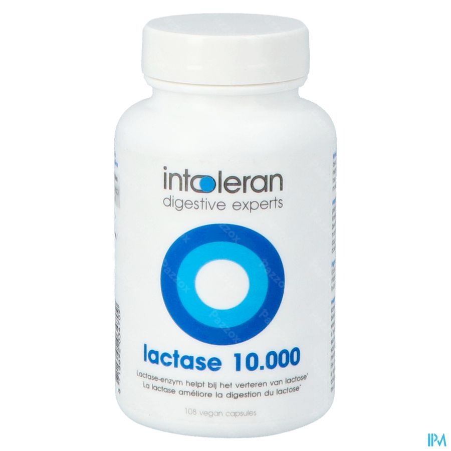Intoleran Lactase 10 000 Fcc 108 Capsules